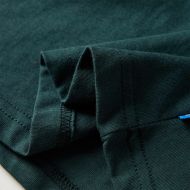 Детска тениска с дълъг ръкав, тъмнозелена, 104