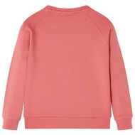 Детски суитшърт, старо розово, 92