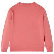 Детски суитшърт, старо розово, 116