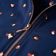 Детски суитшърт с качулка, нейви син, 128