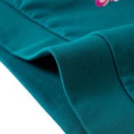 Детски суитшърт, тъмнозелен, 140