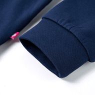 Детски суитшърт, тъмносин, 104