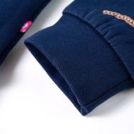 Детски суитшърт, тъмносин, 140