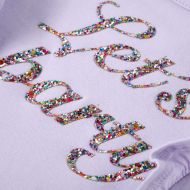 Детска тениска с дълъг ръкав, светлолилава, 140