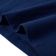 Детска тениска с дълъг ръкав, нейви, 128