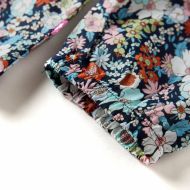 Детска риза с дълъг ръкав, тъмносиньо, 128