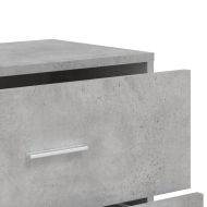 Бюфет бетонно сив 60x31x84 см инженерно дърво