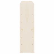 Поставка за вино с горна дъска 67,5x25x87 см масивен бор