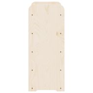 Поставка за вино 67,5x25x60 см масивна чамова дървесина