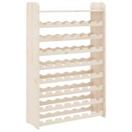 Поставка за вино с горна дъска 72,5x25x111,5 см масивен бор