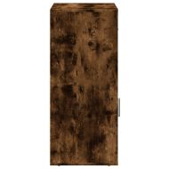 Шкаф за съхранение, опушен дъб, 56,5x39x90 см, инженерно дърво