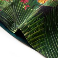 Детска рокля с дълъг ръкав, тъмнозелена, 128