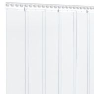 Прозрачна завеса за врата 200x1,6 мм 10 м PVC