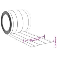 Завеса за врата прозрачна 200x1,6 мм 50 м PVC