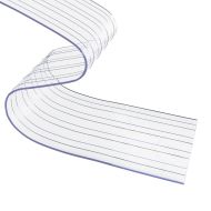 Прозрачна завеса за врата 300x2,6 мм 25 м PVC