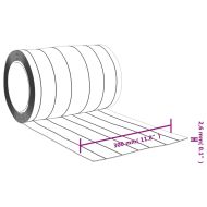 Прозрачна завеса за врата 300x2,6 мм 25 м PVC