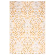 Килим за открито, ARAKIL жълт, 140x200 см, PP