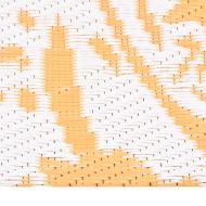 Килим за открито, ARAKIL жълт, 140x200 см, PP