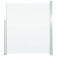 Странична тента за вътрешен двор/тераса, 160x300 см, кремава