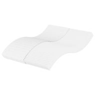 Дунапренов матрак, бял, 140x200 см, твърдост H2 H3