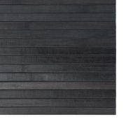 Килим, правоъгълен, сив, 70x500 см, бамбук
