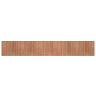 Килим, правоъгълен, натурален, 80x1000 см, бамбук