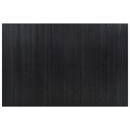 Преграда за стая, черен, ширина 250 см, височина 165 см, бамбук