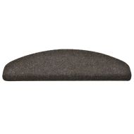 Изтривалки за стълби, самозалепващи се, 5 бр., 65x21x4 см, антрацит, полукръгли, големи