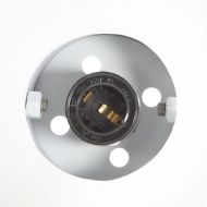 Индустриална стенна лампа черна 90x25 см E27