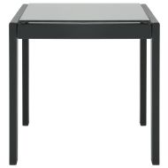 Шезлонги, 2 бр, с масичка, textilene и стомана