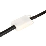 Индустриална стенна лампа бяла 65x25 см E27