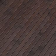 Преграда за стая, тъмнокафяв, ширина 400 см, височина 165 см, бамбук