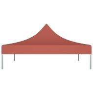 Покривало за парти шатра, 3х3 м, теракота, 270 г/м²