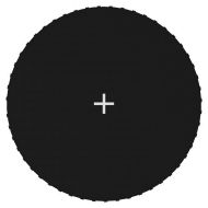 Отскачаща повърхност за кръгъл батут 10 Ft/3,05 м черен текстил