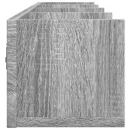 Стенни шкафове 2 бр сив сонома 99x18x16,5 см инженерно дърво