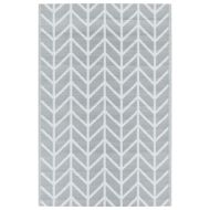 Килим за открито, ARAKIL сив, 190x290 см, PP