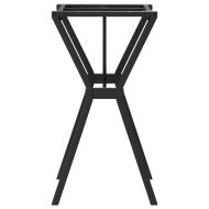 Крака за трапезна маса, Y-рамка, 60x40x73 см, стомана