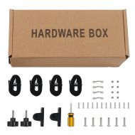 Тента за лодка, 3 дъги, сива, 183x196x137 см