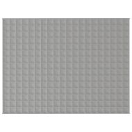 Утежнено одеяло сиво 152x203 см 11 кг плат