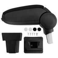 Подлакътник за кола черен 11,5x32x(30-50) см ABS