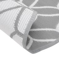 Килим за открито, ARAKIL сив, Ø120 см, PP