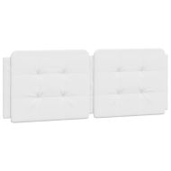 Рамка за легло с LED без матрак Zadar, бяла, 140x200 cм