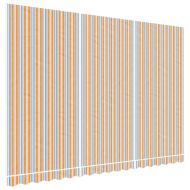 Резервно платнище за тенти, разноцветни ивици, 4,5x3 м