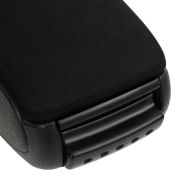 Подлакътник за кола черен 14,5x31,5x(30-48) см ABS