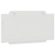 Мека табла за легло Zadar, бяла, 100 см, изкуствена кожа