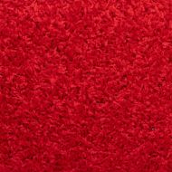 Изтривалки за стълби 15 бр. 65x21x4 см червени с правоъгълен кант