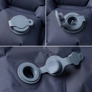 Надуваем дюшек за къмпинг за 1 човек сив 190x58х6 см