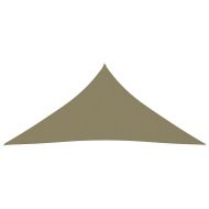 Платно-сенник, Оксфорд плат, триъгълно, 3x3x3 м, бежово