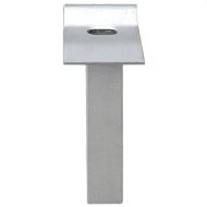 Градинска мрежеста порта, поцинкована стомана, 300x100 см, сива