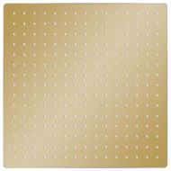 Rainshower душ пита, инокс, 40x40 cм, квадратна, златиста